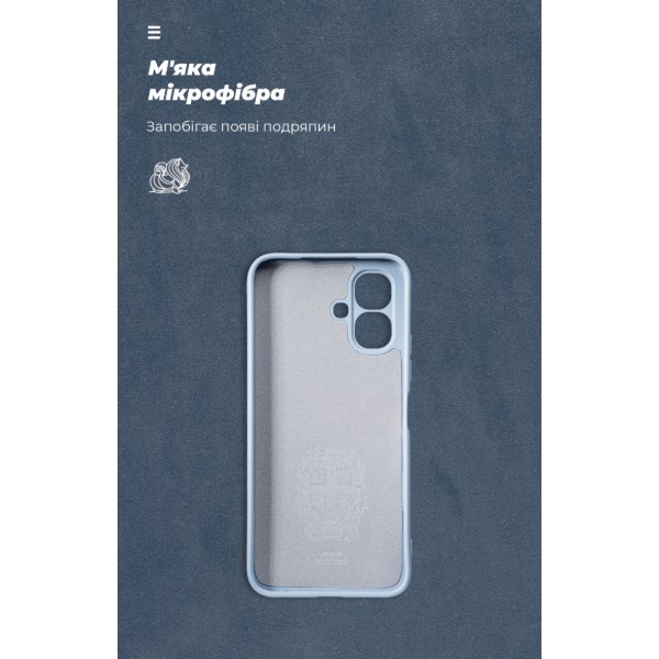Фото - Чохол для смартфону Armorstandart ICON for Infinix Smart 20 4G Camera cover Winter Blue (ARM91386)